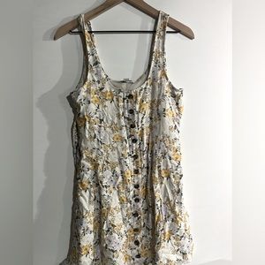 Button Down Flower Top